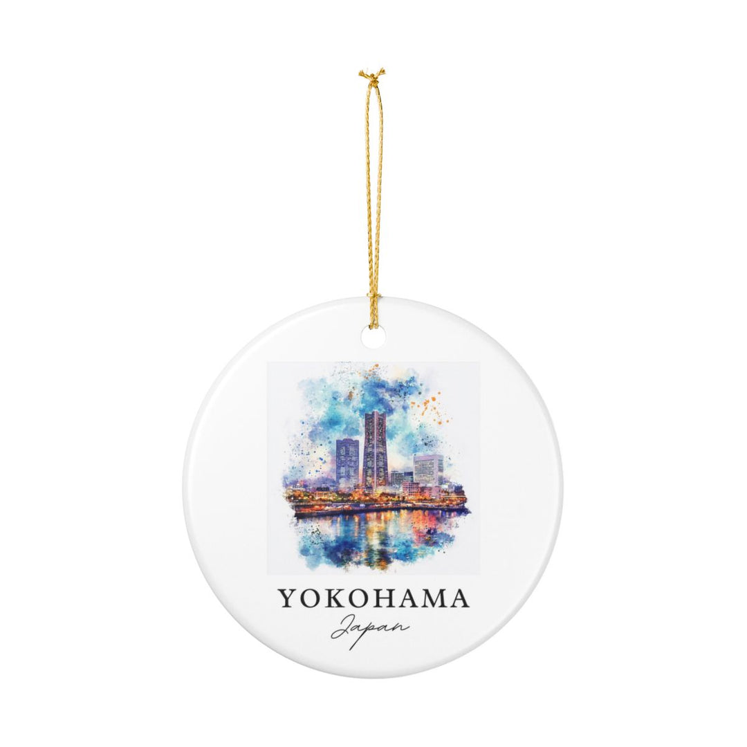 Yokohama Ornament: Unique Yokohama Souvenir, Yokohama Xmas Decor, and Authentic Yokohama Gift