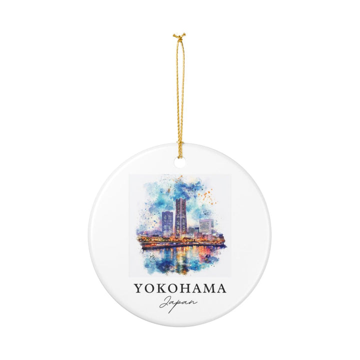 Yokohama Ornament: Unique Yokohama Souvenir, Yokohama Xmas Decor, and Authentic Yokohama Gift
