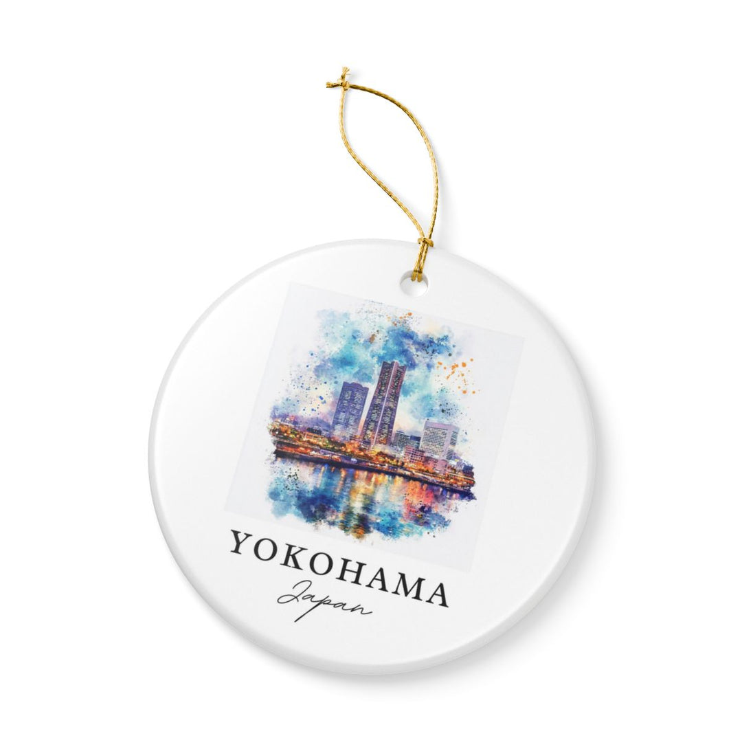 Yokohama Ornament: Unique Yokohama Souvenir, Yokohama Xmas Decor, and Authentic Yokohama Gift