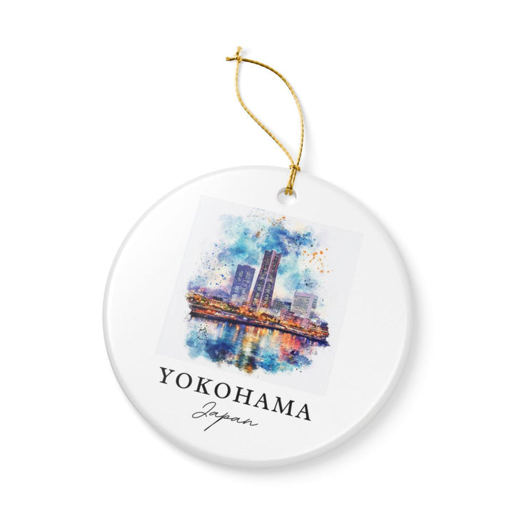 Yokohama Ornament: Unique Yokohama Souvenir, Yokohama Xmas Decor, and Authentic Yokohama Gift