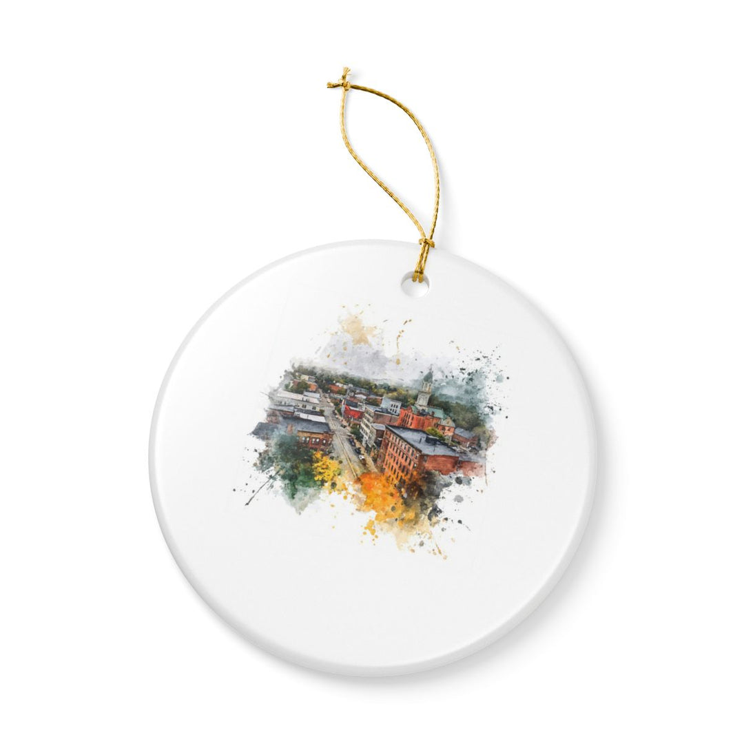 Yonkers New York Ornament: Unique Yonkers Souvenir, Yonkers New York Xmas Decor, and Authentic Yonkers Gift
