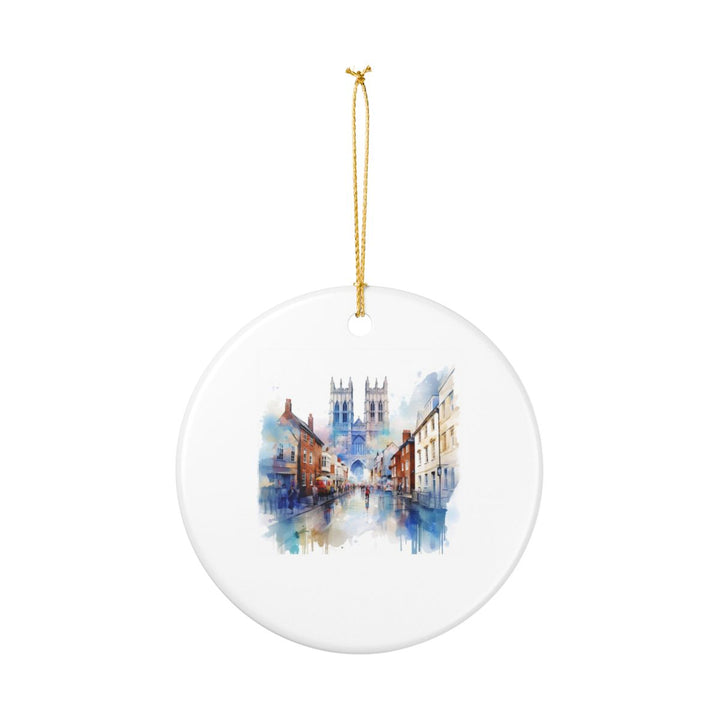 York England Ornament: Unique York Souvenir, York England Xmas Decor, and Authentic York Gift
