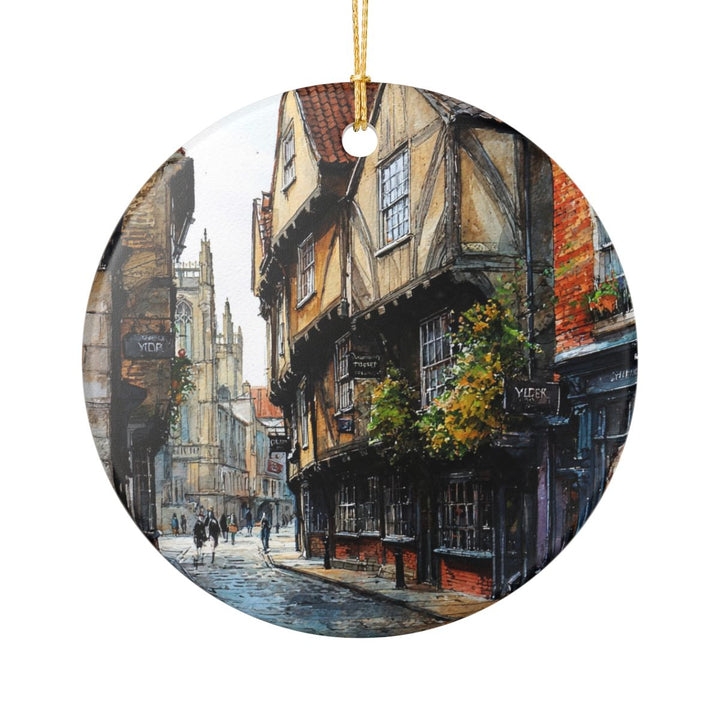 York England Ornament: Unique York Souvenir, York England Xmas Decor, and Authentic York Gift