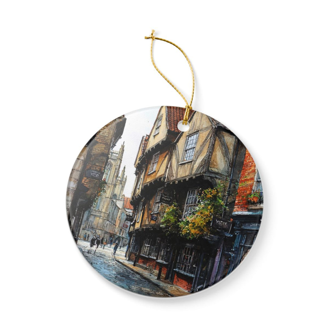 York England Ornament: Unique York Souvenir, York England Xmas Decor, and Authentic York Gift