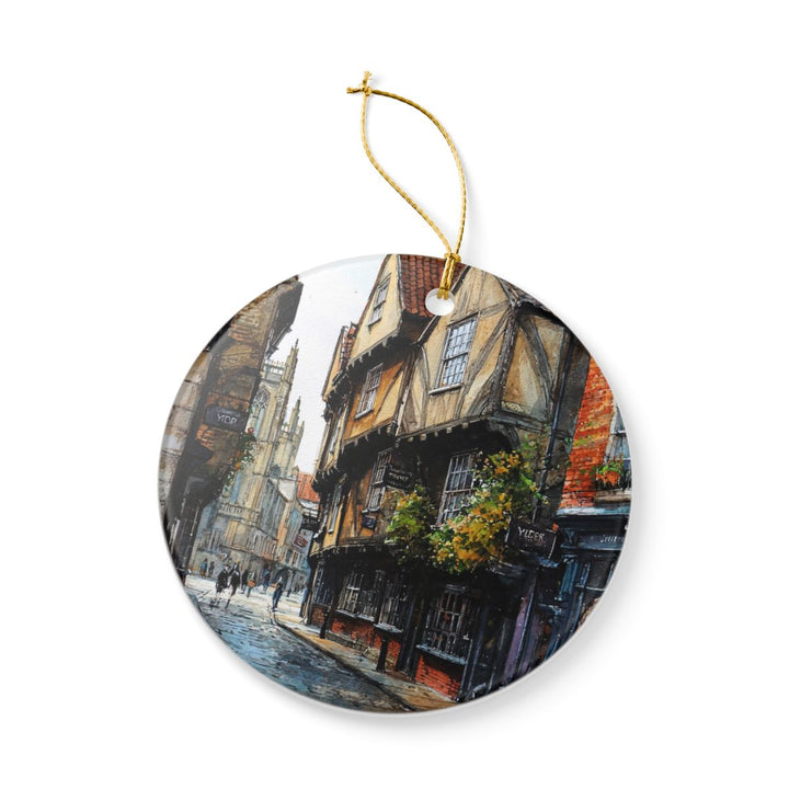 York England Ornament: Unique York Souvenir, York England Xmas Decor, and Authentic York Gift