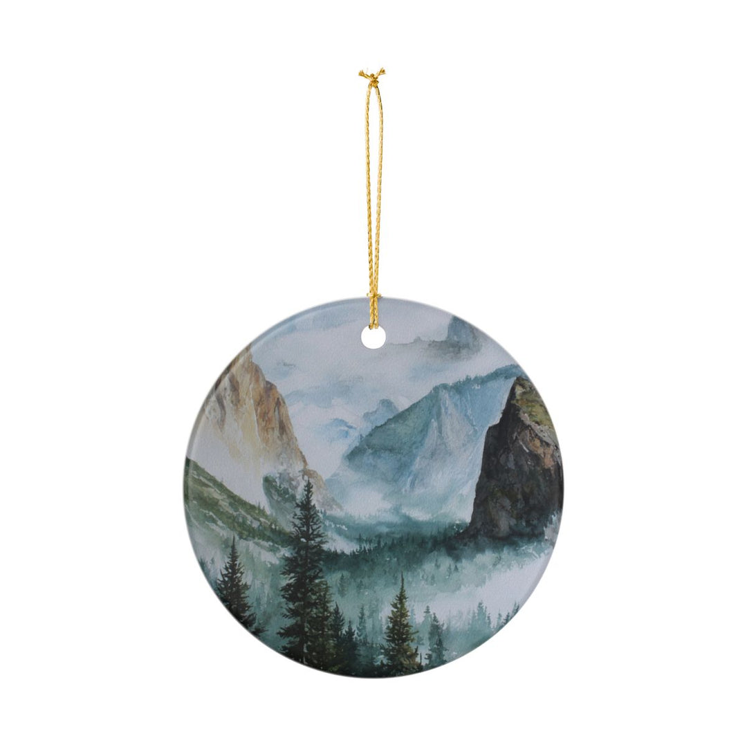 Yosemite National Park USA Ornament: Unique Yosemite National Park Souvenir, Yosemite National Park USA Xmas Decor, and Authentic Yosemite National Park Gift