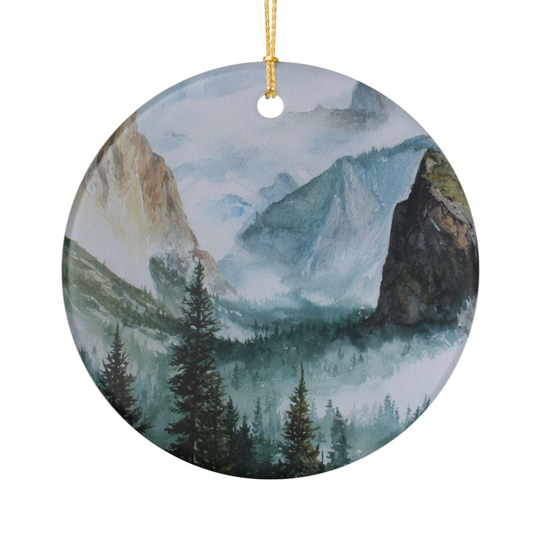 Yosemite National Park USA Ornament: Unique Yosemite National Park Souvenir, Yosemite National Park USA Xmas Decor, and Authentic Yosemite National Park Gift