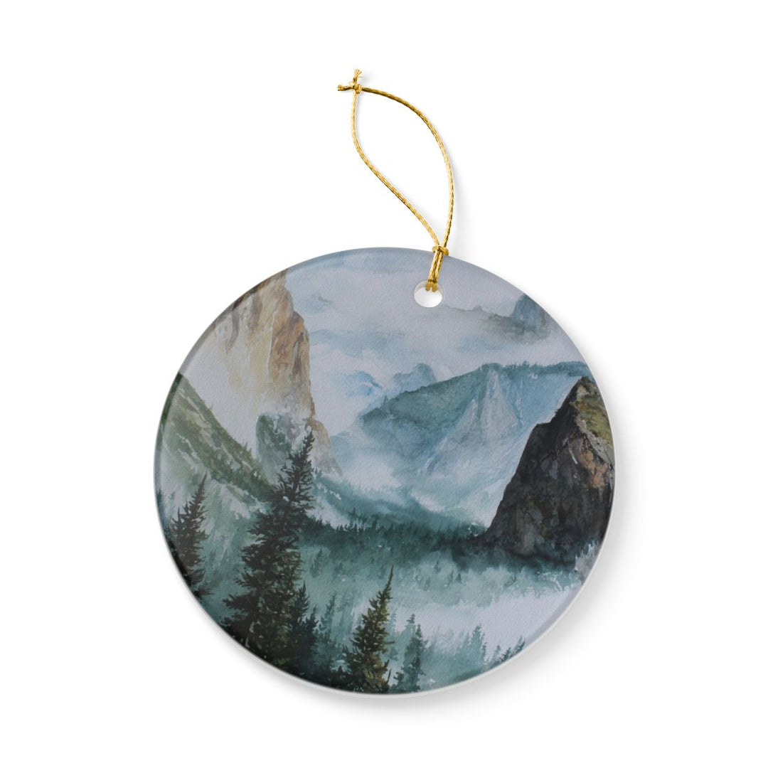 Yosemite National Park USA Ornament: Unique Yosemite National Park Souvenir, Yosemite National Park USA Xmas Decor, and Authentic Yosemite National Park Gift