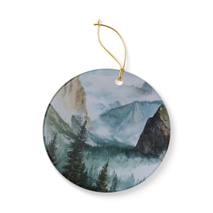 Yosemite National Park USA Ornament: Unique Yosemite National Park Souvenir, Yosemite National Park USA Xmas Decor, and Authentic Yosemite National Park Gift