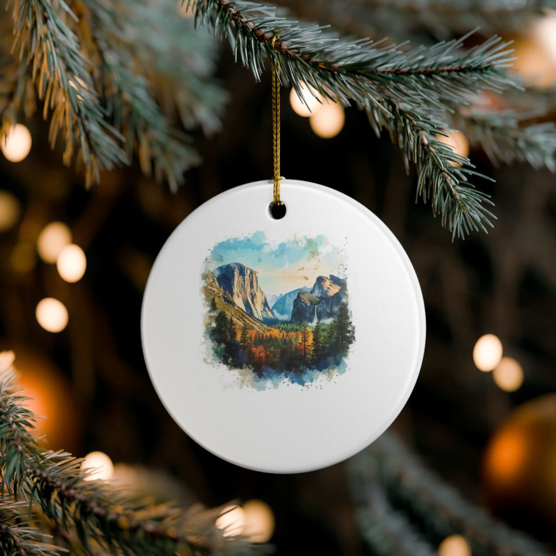 Yosemite National Park USA Ornament: Unique Yosemite National Park Souvenir, Yosemite National Park USA Xmas Decor, and Authentic Yosemite National Park Gift