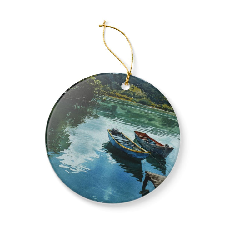 Ypacaraí Lake Paraguay Ornament: Unique Ypacaraí Lake Paraguay Souvenir, Ypacaraí Lake Paraguay Xmas Decor, and Authentic Ypacaraí Lake Paraguay Gift