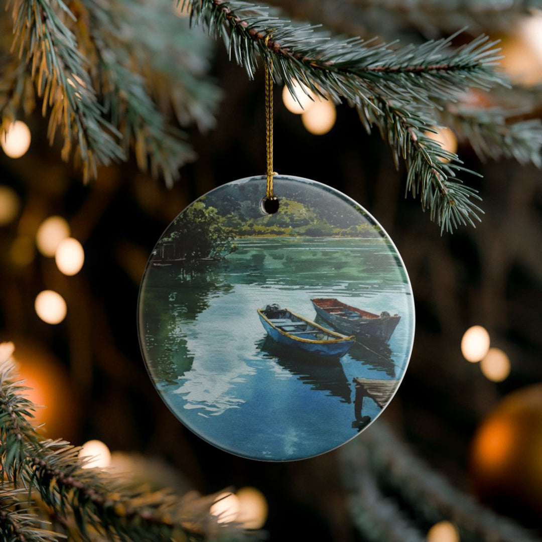 Ypacaraí Lake Paraguay Ornament: Unique Ypacaraí Lake Paraguay Souvenir, Ypacaraí Lake Paraguay Xmas Decor, and Authentic Ypacaraí Lake Paraguay Gift
