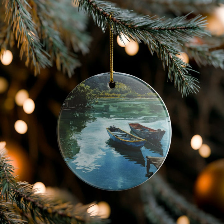 Ypacaraí Lake Paraguay Ornament: Unique Ypacaraí Lake Paraguay Souvenir, Ypacaraí Lake Paraguay Xmas Decor, and Authentic Ypacaraí Lake Paraguay Gift