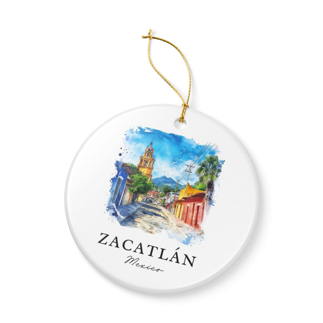 Zacatlán Mexico Ornament: Unique Zacatlán Souvenir, Zacatlán Mexico Xmas Decor, and Authentic Zacatlán Gift