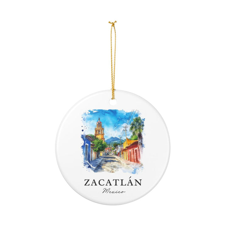 Zacatlán Mexico Ornament: Unique Zacatlán Souvenir, Zacatlán Mexico Xmas Decor, and Authentic Zacatlán Gift