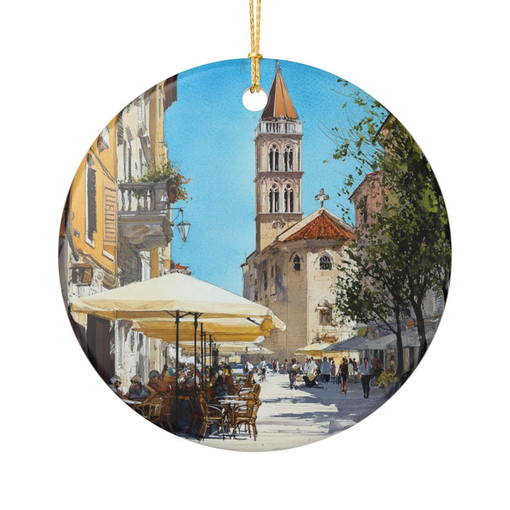 Zadar Ornament: Unique Zadar Souvenir, Zadar Xmas Decor, and Authentic Zadar Gift