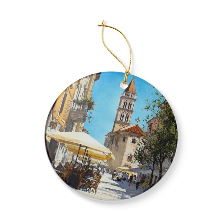 Zadar Ornament: Unique Zadar Souvenir, Zadar Xmas Decor, and Authentic Zadar Gift