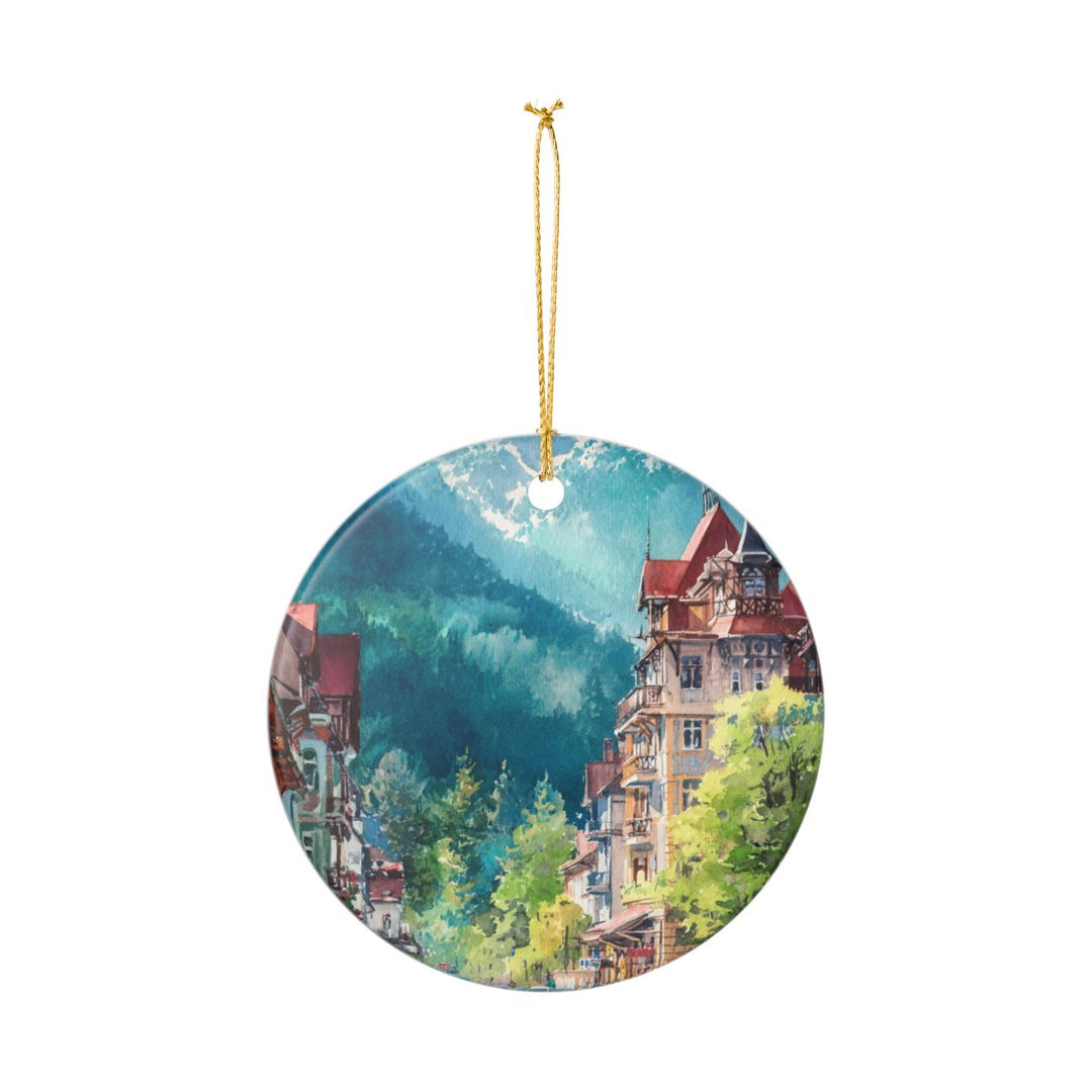 Zakopane Poland Ornament: Unique Zakopane Poland Souvenir, Zakopane Poland Xmas Decor, and Authentic Zakopane Poland Gift