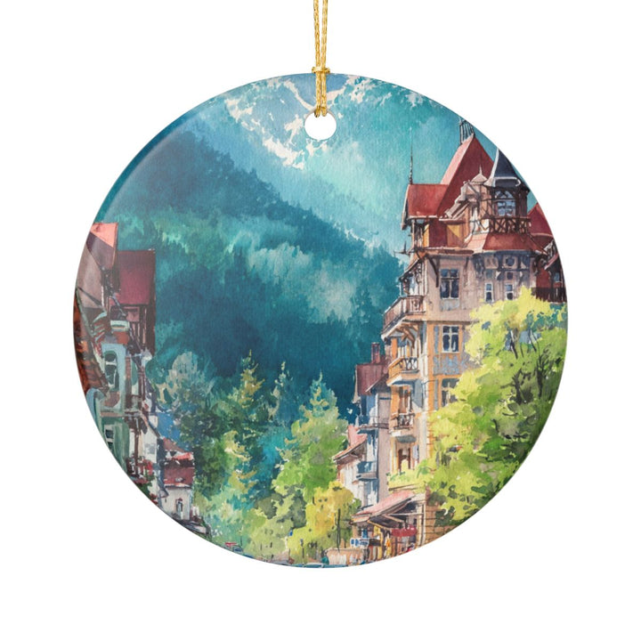 Zakopane Poland Ornament: Unique Zakopane Poland Souvenir, Zakopane Poland Xmas Decor, and Authentic Zakopane Poland Gift