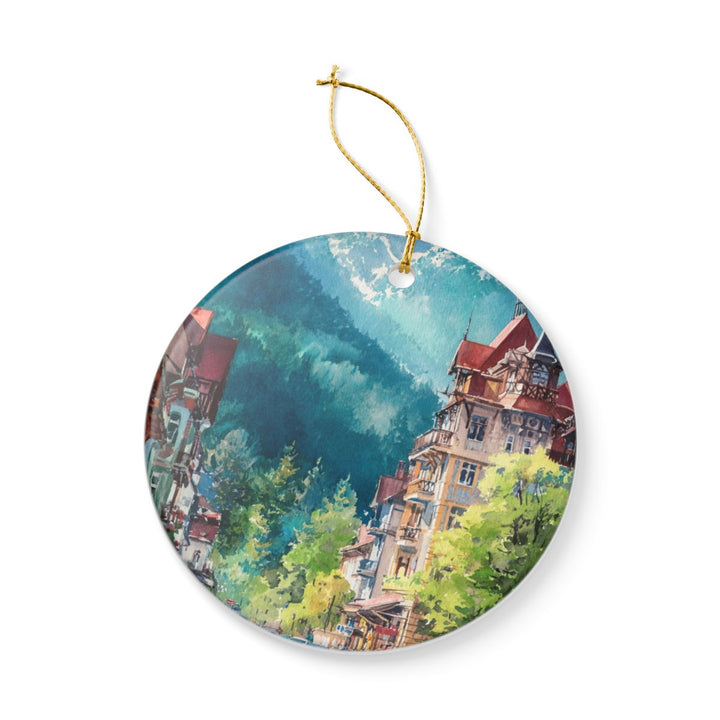 Zakopane Poland Ornament: Unique Zakopane Poland Souvenir, Zakopane Poland Xmas Decor, and Authentic Zakopane Poland Gift