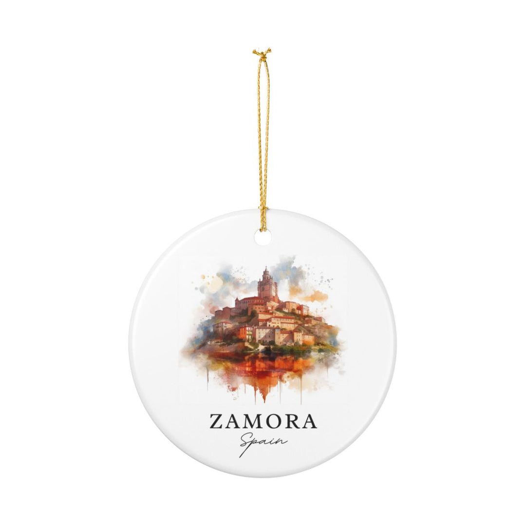 Zamora Spain Ornament: Unique Zamora Spain Souvenir, Zamora Spain Xmas Decor, and Authentic Zamora Spain Gift
