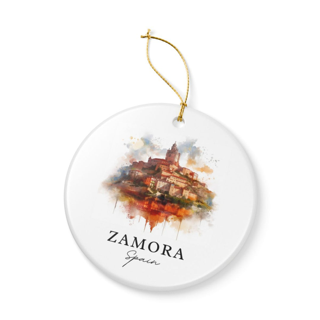 Zamora Spain Ornament: Unique Zamora Spain Souvenir, Zamora Spain Xmas Decor, and Authentic Zamora Spain Gift