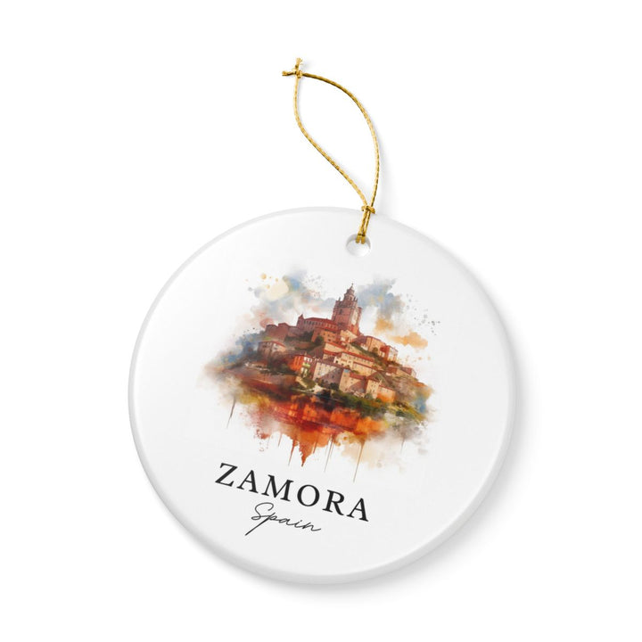 Zamora Spain Ornament: Unique Zamora Spain Souvenir, Zamora Spain Xmas Decor, and Authentic Zamora Spain Gift