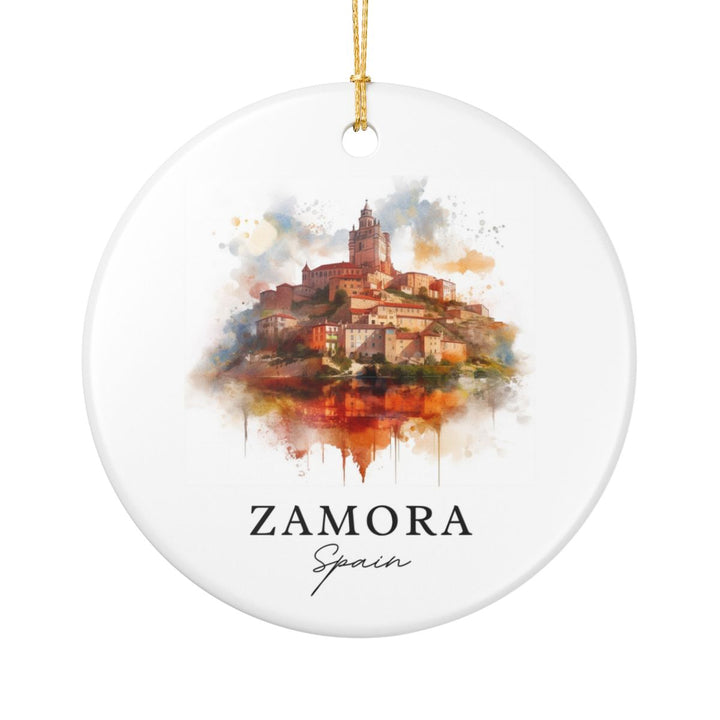 Zamora Spain Ornament: Unique Zamora Spain Souvenir, Zamora Spain Xmas Decor, and Authentic Zamora Spain Gift