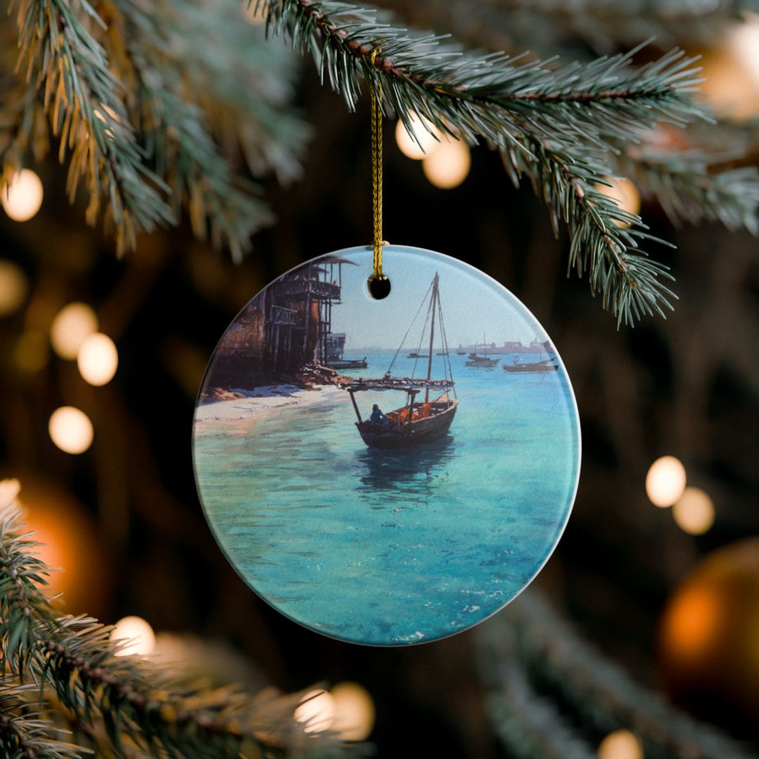 Zanzibar Ornament: Unique Zanzibar Souvenir, Zanzibar Xmas Decor, and Authentic Zanzibar Gift