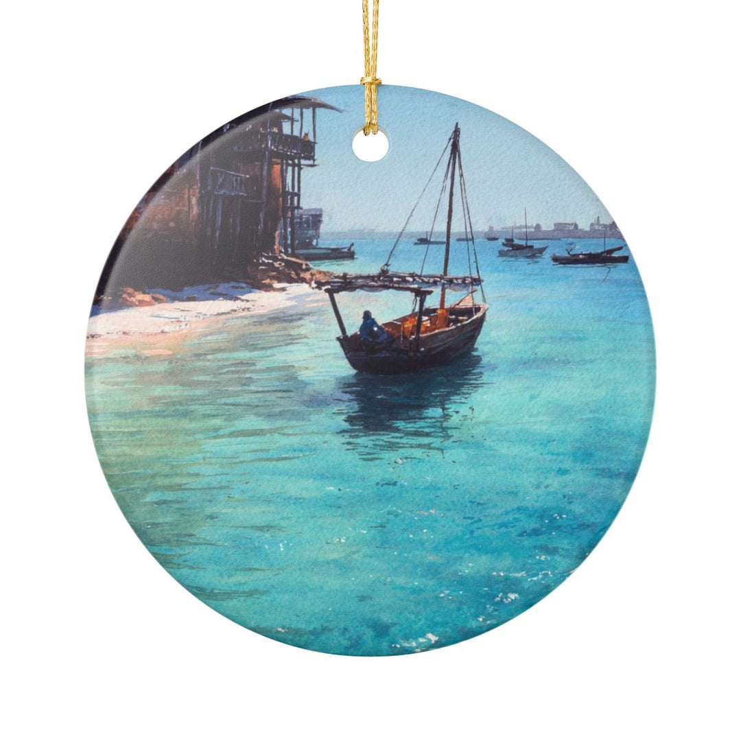 Zanzibar Ornament: Unique Zanzibar Souvenir, Zanzibar Xmas Decor, and Authentic Zanzibar Gift