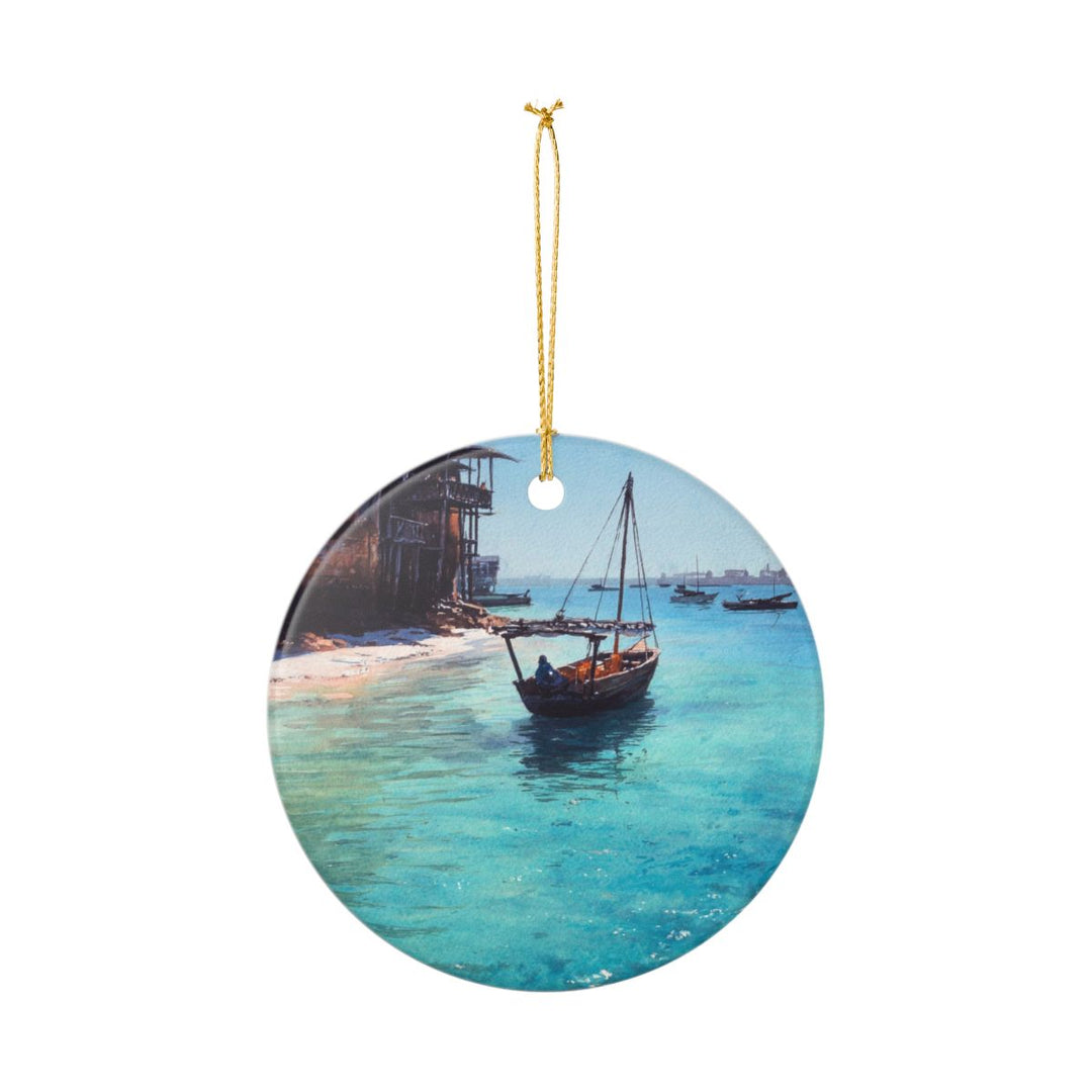 Zanzibar Ornament: Unique Zanzibar Souvenir, Zanzibar Xmas Decor, and Authentic Zanzibar Gift