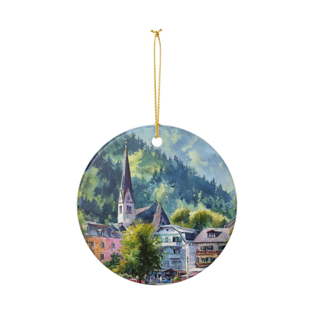 Zell Am See Austria Ornament: Unique Zell Am See Souvenir, Zell Am See Austria Xmas Decor, and Authentic Zell Am See Gift