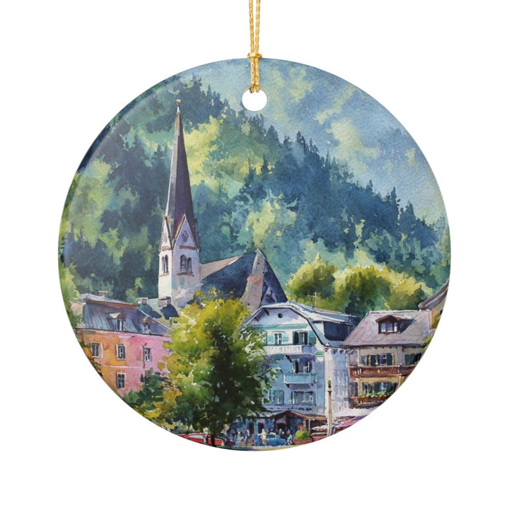 Zell Am See Austria Ornament: Unique Zell Am See Souvenir, Zell Am See Austria Xmas Decor, and Authentic Zell Am See Gift