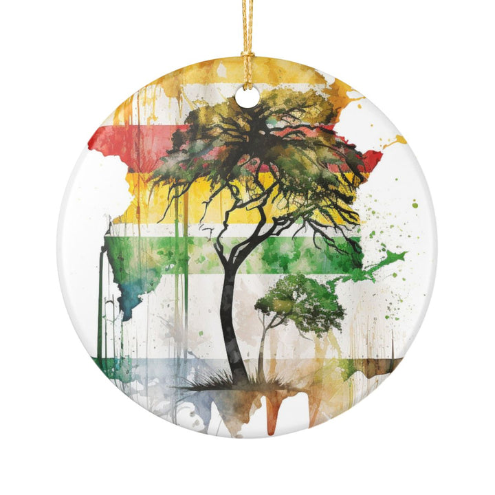 Zimbabwe Africa Ornament: Unique Zimbabwe Africa Souvenir, Zimbabwe Africa Xmas Decor, and Authentic Zimbabwe Africa Gift