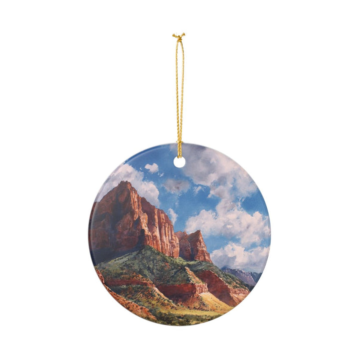 Zion National Park Ornament: Unique Zion National Park Souvenir, Zion National Park Xmas Decor, and Authentic Zion National Park Gift