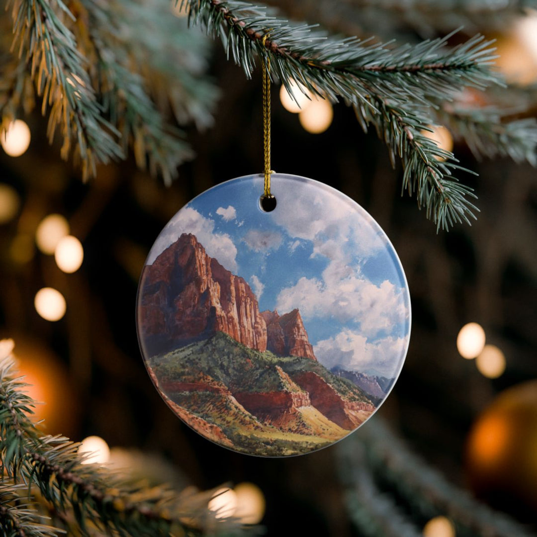 Zion National Park Ornament: Unique Zion National Park Souvenir, Zion National Park Xmas Decor, and Authentic Zion National Park Gift