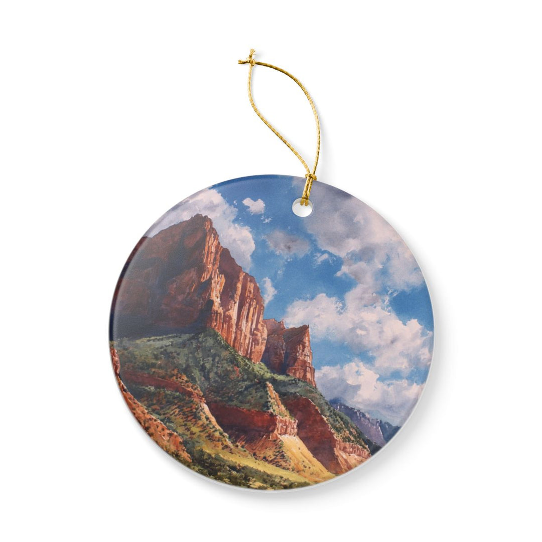 Zion National Park Ornament: Unique Zion National Park Souvenir, Zion National Park Xmas Decor, and Authentic Zion National Park Gift
