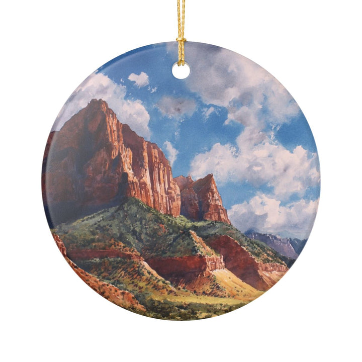 Zion National Park Ornament: Unique Zion National Park Souvenir, Zion National Park Xmas Decor, and Authentic Zion National Park Gift