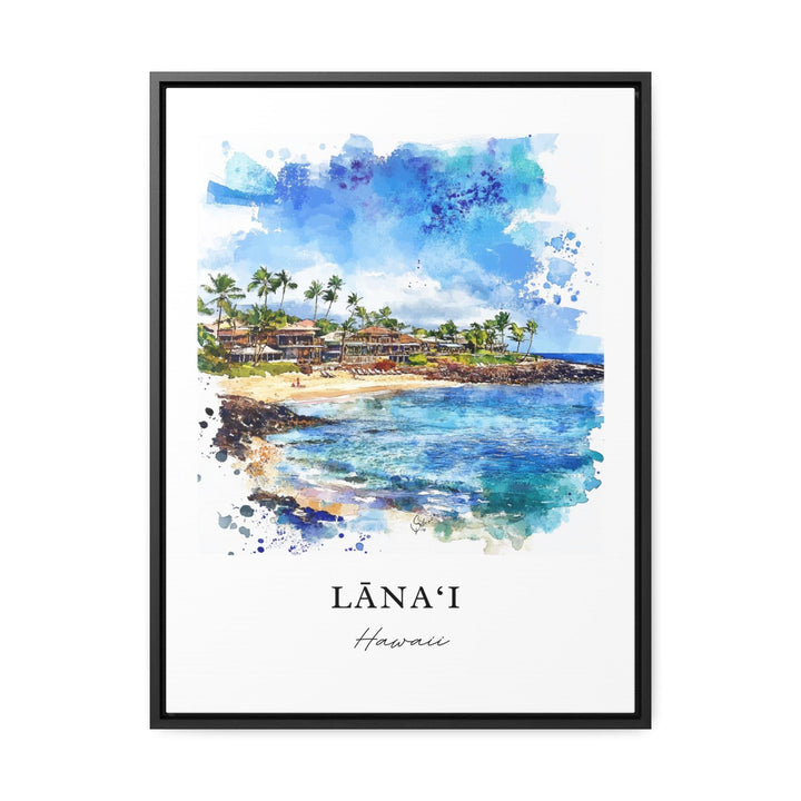 Lanai Wall Art - Maui Hawaii Print