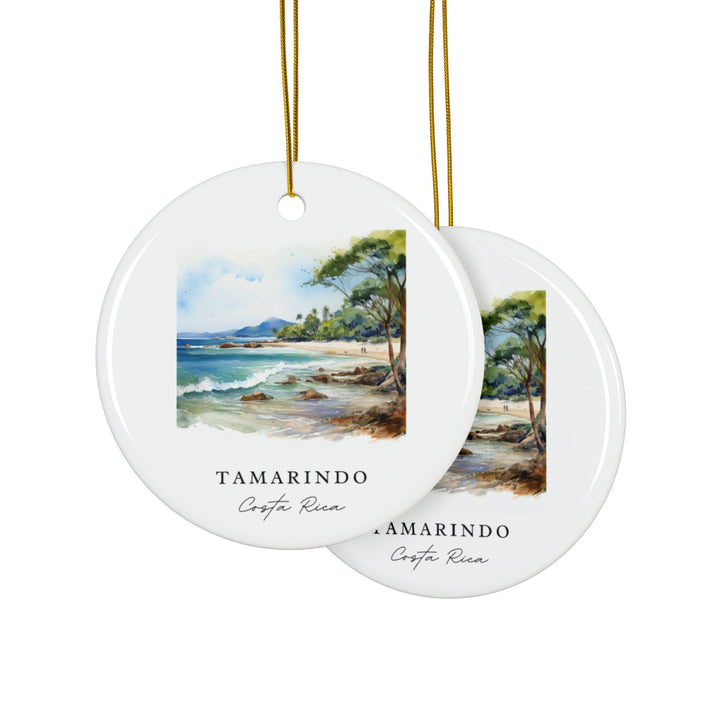 Tamarindo Costa Rica Ornament: Unique Souvenir, Tamarindo Decor, and Authentic Costa Rican Gift