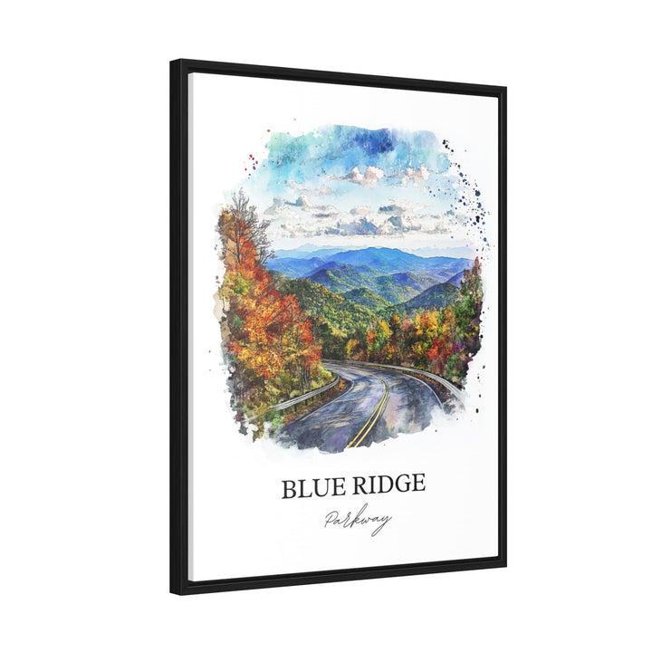 Blue Ridge Parkway Wall Art, Ravensford NC Print, North Carolina Artwork, Blue Ridge NC Gift, Travel Print, Travel Poster, Housewarming Gift