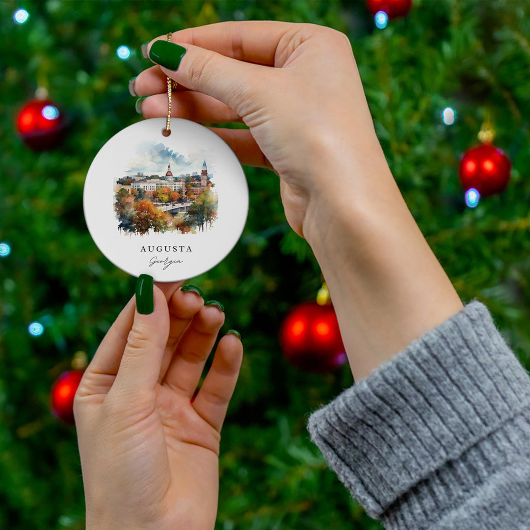 Augusta, Georgia Christmas Ornament