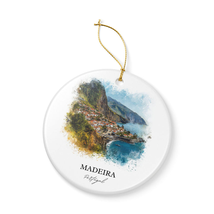 Madeira Ornament: Unique Madeira Portugal Souvenir, Madeira Xmas Decor, and Authentic Madeira Portugal Gift