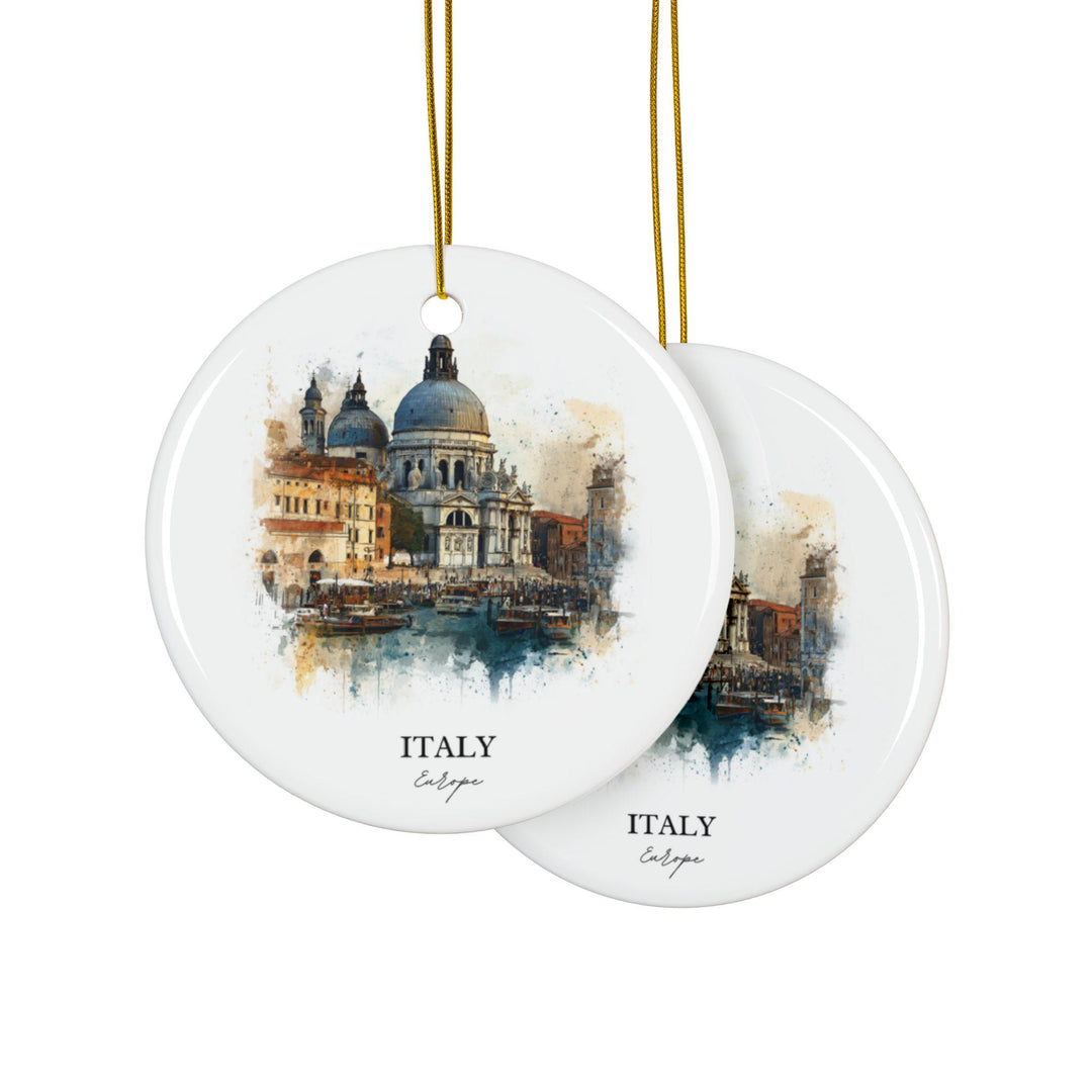 Italy Ornament: Unique Italy Souvenir, Italy Xmas Decor, and Authentic Italy Country Gift