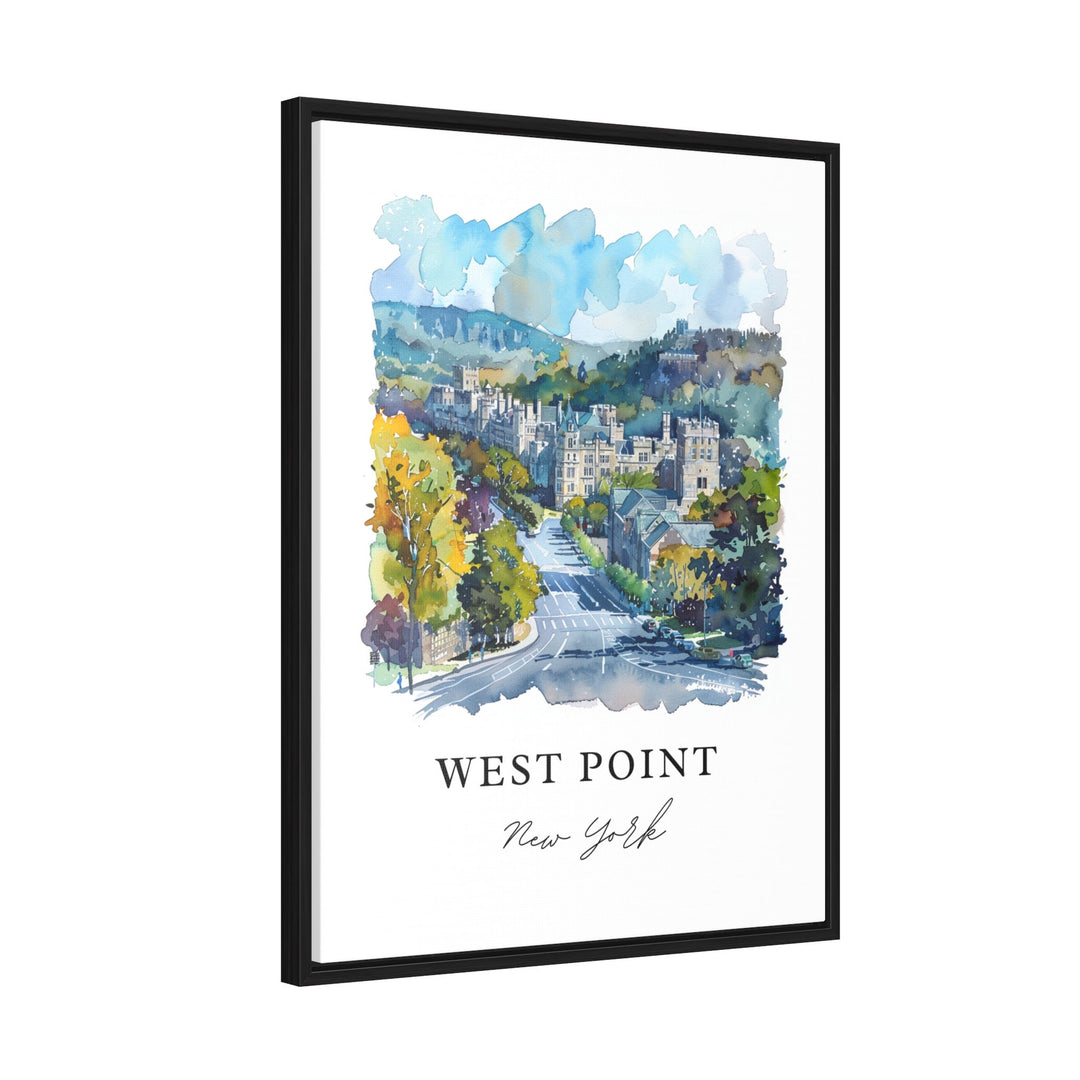 West Point NY Art, West Point Print, West Point Watercolor Art, West Point New York Gift,