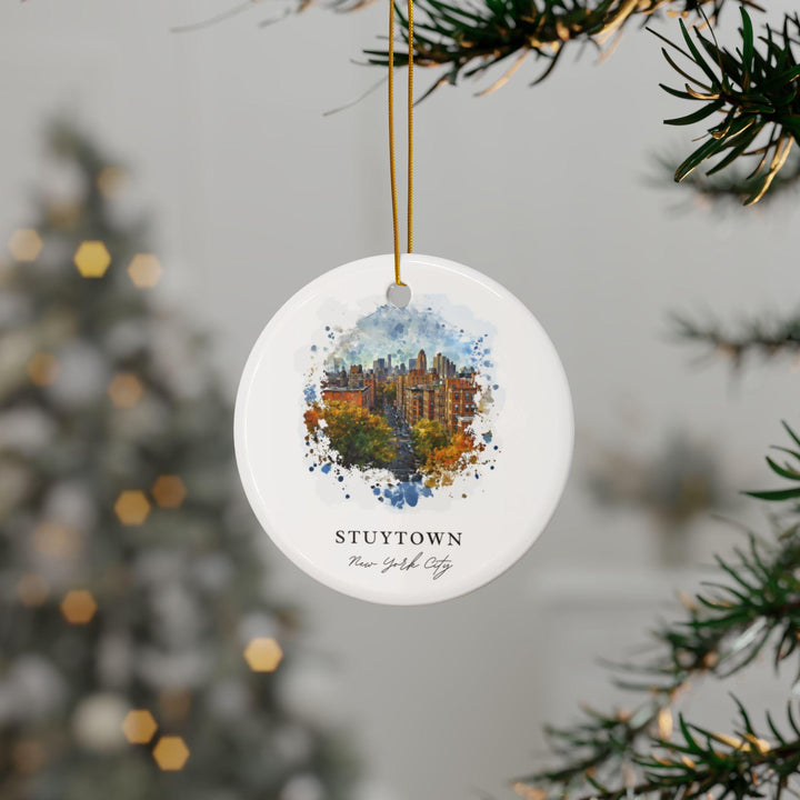 Stuytown NYC Ornament: Stuytown Souvenir, Peter Cooper Village Decor, and Stuytown Lower East Side NYC Gift