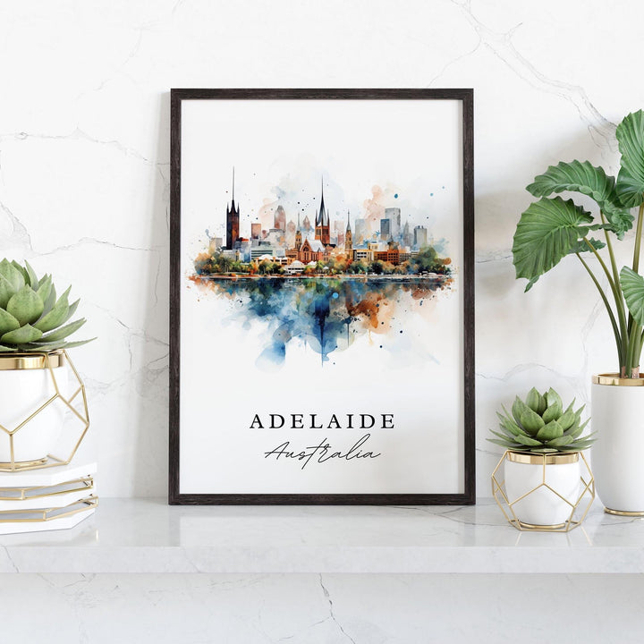 Adelaide Wall Art - Australia Print