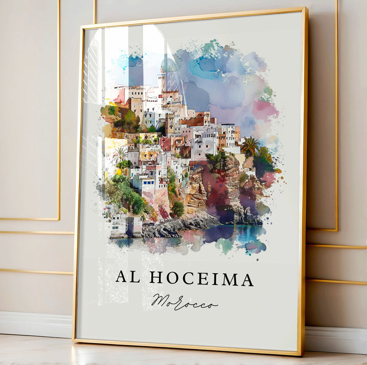 Al Hoceima Wall Art - Morocco Print