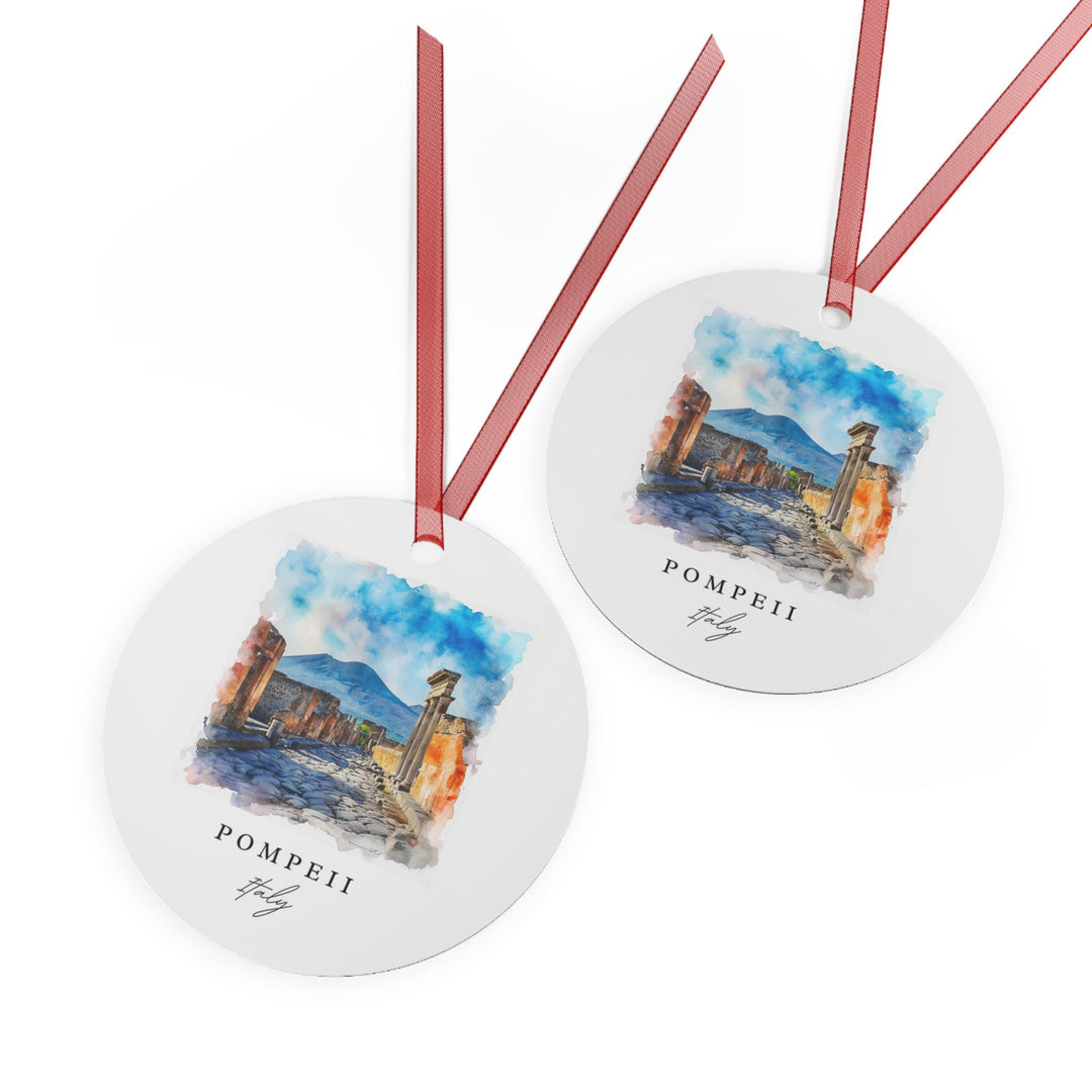 Pompeii Italy Ornament: Unique Pompeii Souvenir, Pompeii Xmas Decor, and Authentic Pompeii Italy Gift