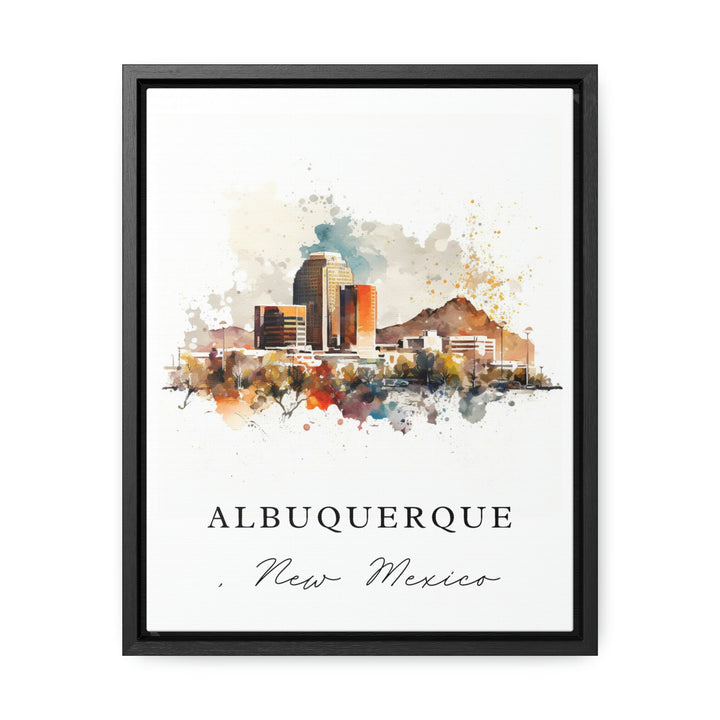 Albuquerque Wall Art - New Mexico Print